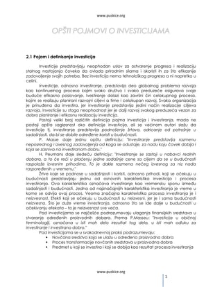 Upravljanje investicijama