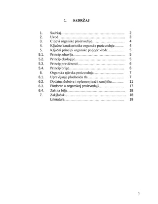 Organska njivska proizvodnja