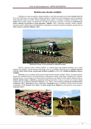 Redukovana obrada zemljišta