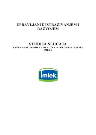 Upravljanje istraživanjem i razvojem