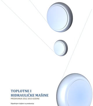 Hidrauličke i toplotne mašine