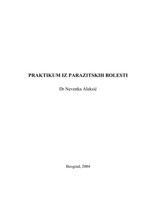 Praktikum iz parazitskih bolesti