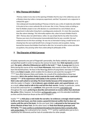 Walden – Henry David Thoreau