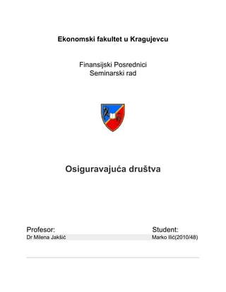 Osiguravajuća društva