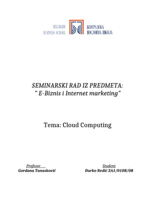 Cloud Computing