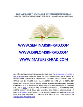 Planiranje marketinga