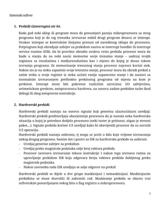 SISTEMSKI SOFTVER- OPERATIVNI SISTEM