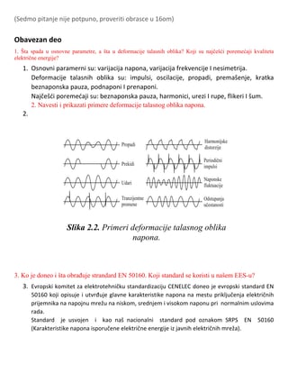 Pitanja i odgovori o kvalitetu električne energije