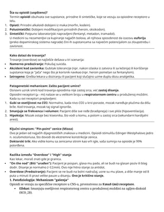 Šta su opioidi i kako se tretira trovanje opioidima: klinički vodič