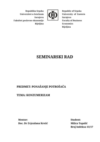 Konzumerizam: analiza pokreta potrošača i društvene odgovornosti