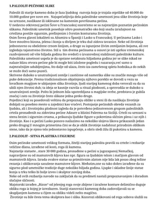 Umetnost i arhitektura drevnih civilizacija: od paleolita do mikenske kulture