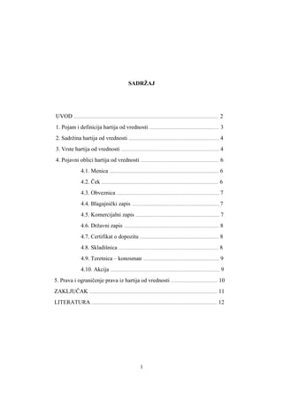 Hartije od vrednosti