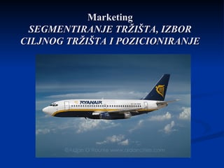 Tržišno segmentiranje