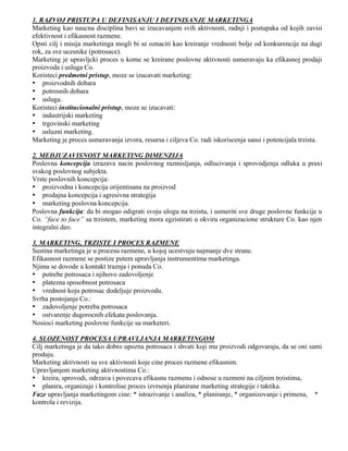 Marketing menadžment