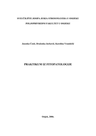 Praktikum iz fitopatologije