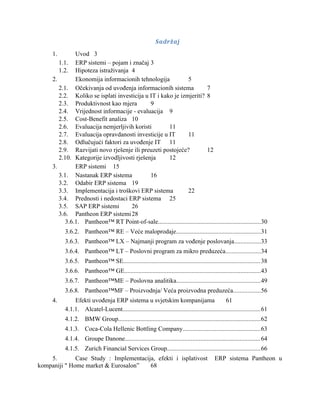 Informacioni sistemi