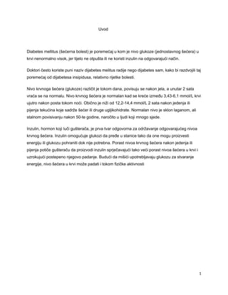 Akutne komplikacije dijabetesa