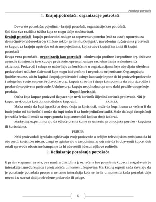 Ponašanje potrošača