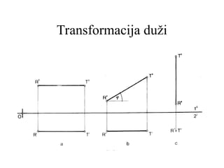 Nacrtna geometrija (predavanja)