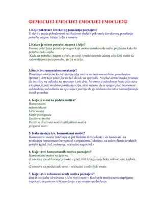 Psihologija emocija 2
