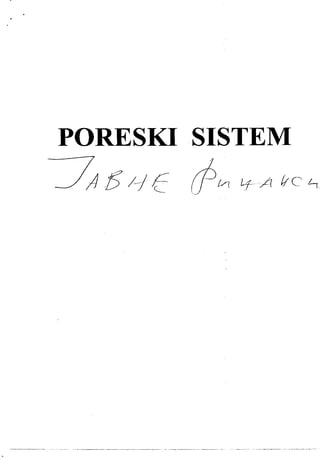 Monetarne i javne finansije