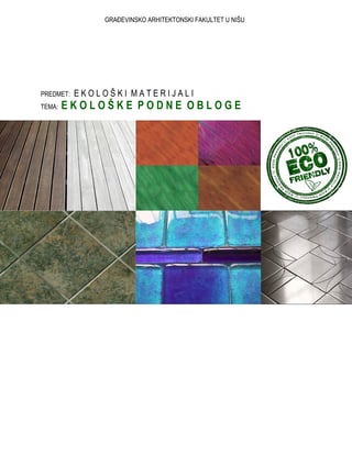 Ekološke podne obloge