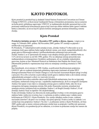 Kjoto protokol