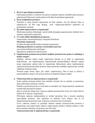 Upravljanje promenama