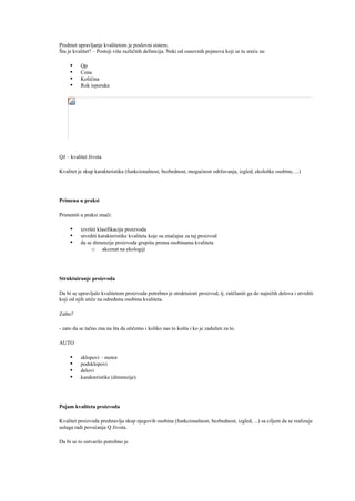 Upravljanje kvalitetom