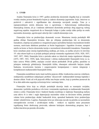 Azijska finansijska kriza