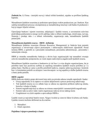 Zadaci ljudskih resursa