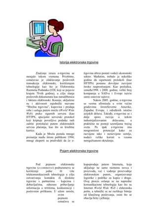 Elektronsko poslovanje