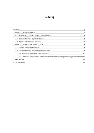 Troškovi u hotelijerstvu