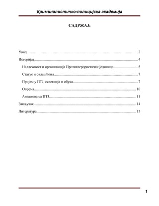 Protivteroristicka jedinica