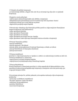 Korporativne finansije