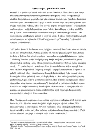 Genocid u Ruandi