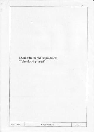 Tehnološki procesi