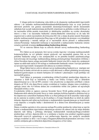 Medjunarodne poslovne finansije