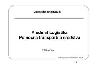 Pomoćna transportna sredstva