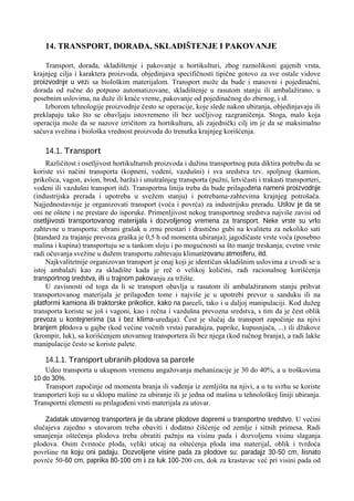 Transportna sredstva i uređaji u poljoprivredi