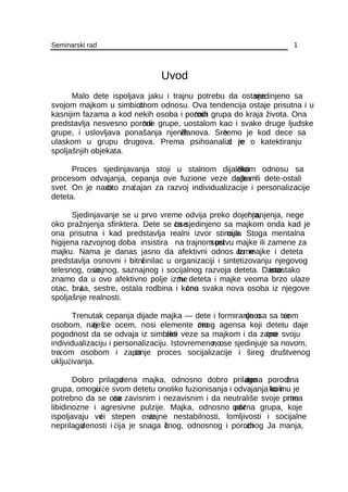 Dete u predškolskoj ustanovi