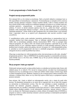Programiranje u Pascalu