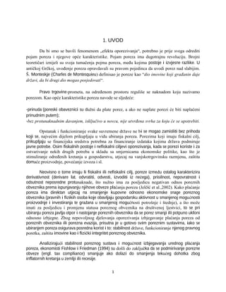 Pojam i efekti poreza