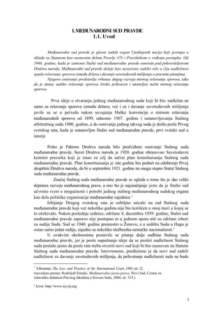 Medjunarodni sud pravde