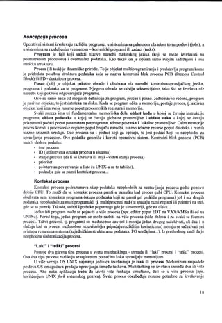 Procesi u operativnim sistemima: skripta
