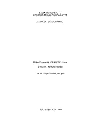 Termodinamika i termotehnika