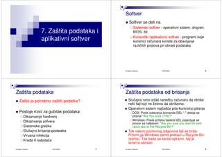 Zastita ličnosti na zboru