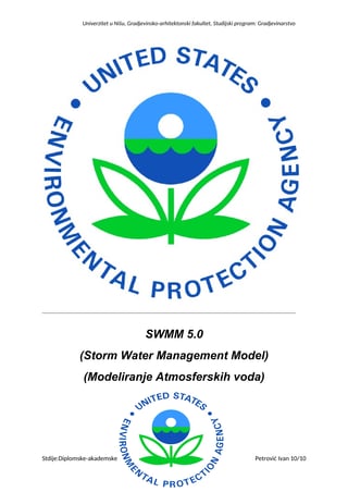 Simulacioni modeli SWMM