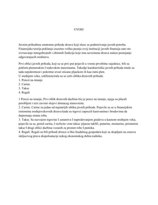 Prikupljanje javnih prihoda