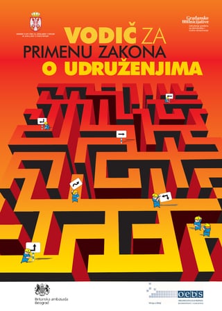 Vodič za primenu zakona o udruženjima